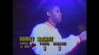 Bulls intros vs. Charlotte Hornets - 03/12/1993
