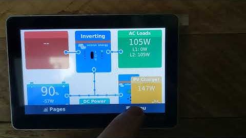 Adjusting Input Current Limit, Using GX50 Touch