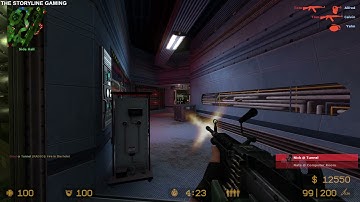 Counter Strike : Source - Biodome - Gameplay "Terrorist Forces" (with bots) No Commentary