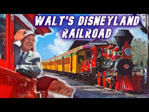 Vídeo: Trem Disneyland na Disneyland Califórnia