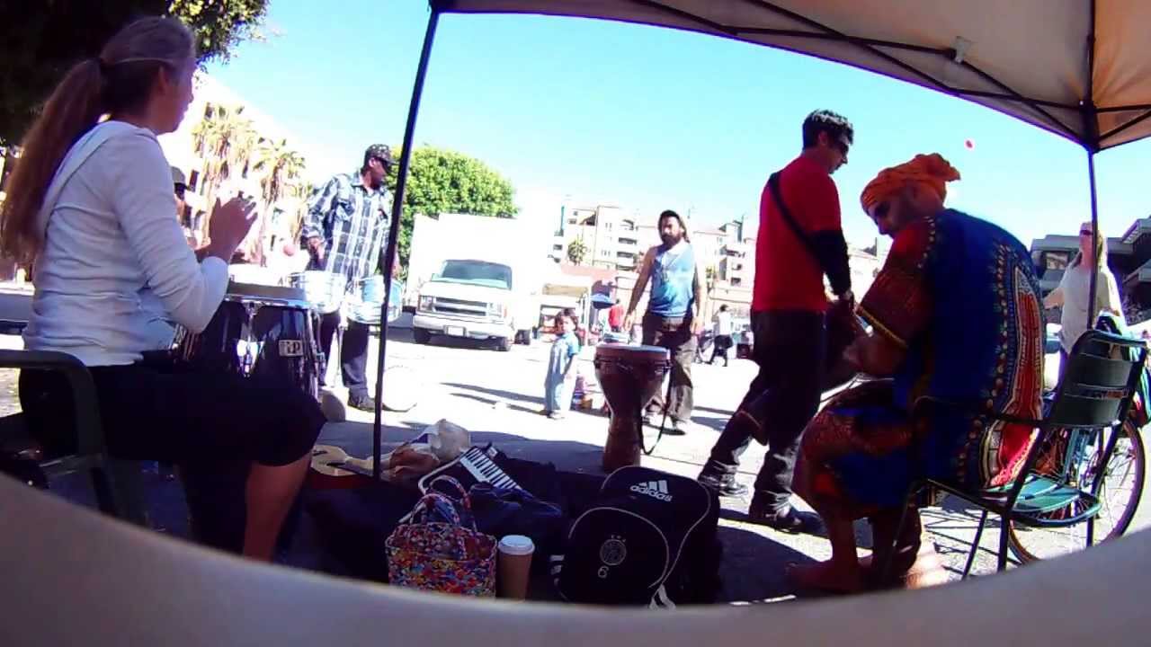 Drum Circle - Long Beach, California
