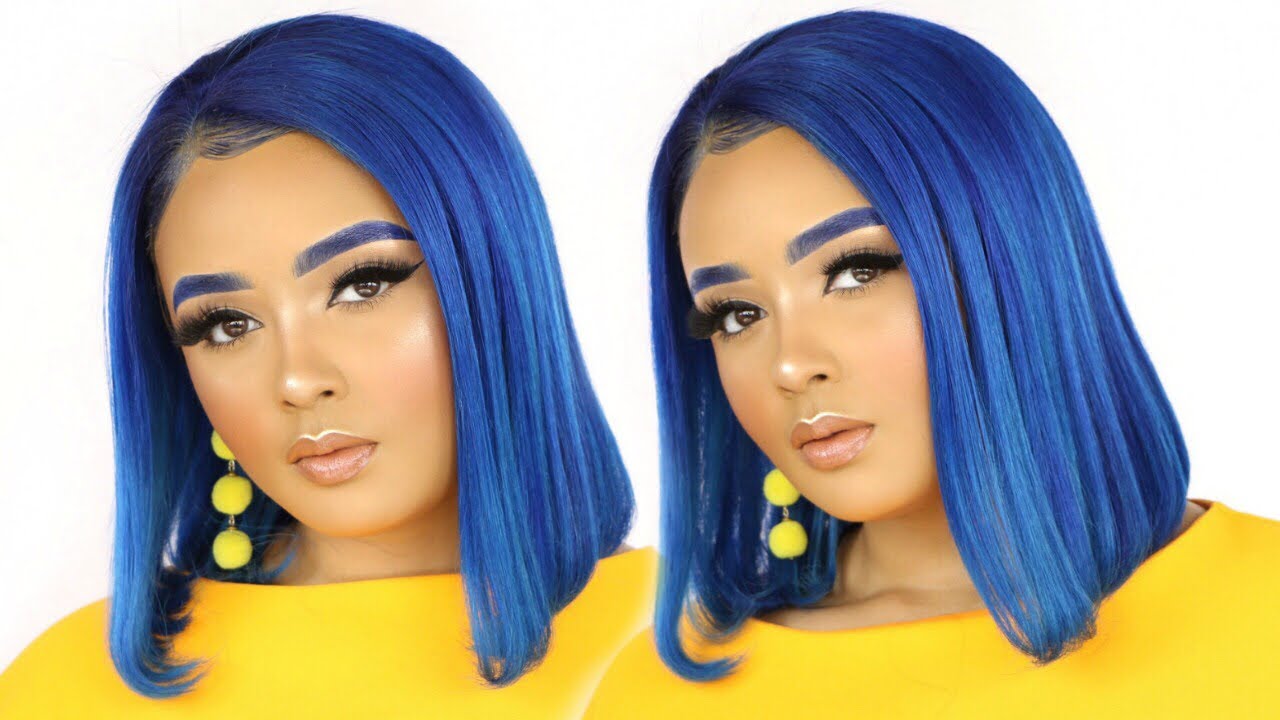 Electric Blue Hair Dye for Black Hair - wide 5