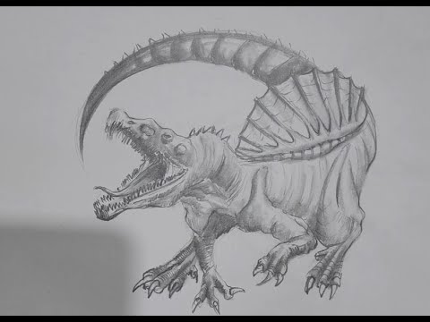 Albertaceratops Dinosaur in Pencil Drawing Style 2 Stock Illustration |  Adobe Stock