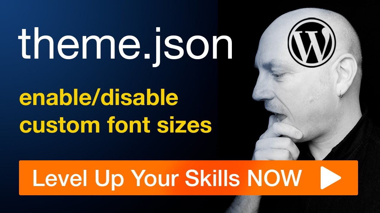 How to use theme.json to enable disable custom font sizes : WordPress ...