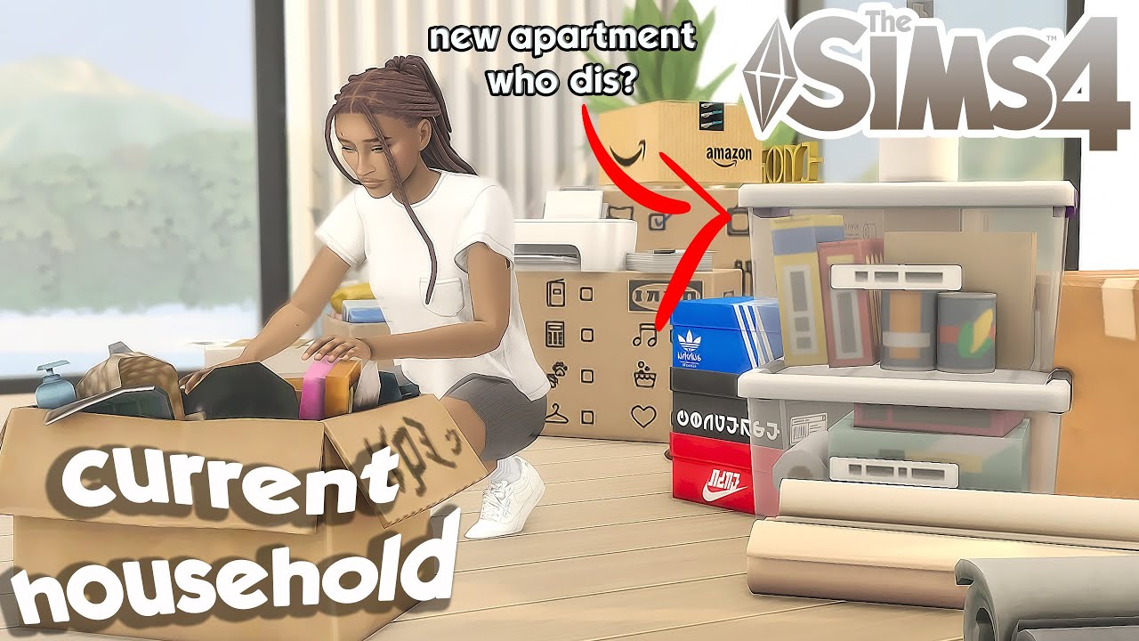 my sim only had enough for the deposit // sims 4 current household ...
