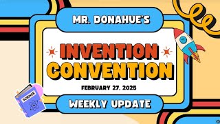 Mr  Donahue’s Weekly Update - February 27, 2025