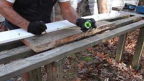 Add Straight Edge to rough sawn lumber and milled boards.