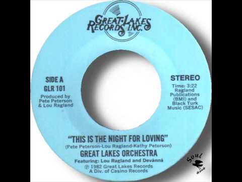 Great Lakes Orchestra   This Is The Night For Loving