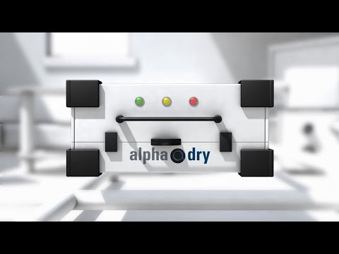 Sprint autonome Trocknung alpha-dry  - Digitalisierung