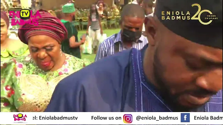 ARRIVAL OF MC OLUOMO & ODUNLADE ADEKOLA TO OPENING OF CHILLERS HOTEL OWNED BY SHINA OKANLOMO