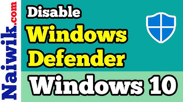 How to Disable or Enable Windows Defender Security Center in Windows 10