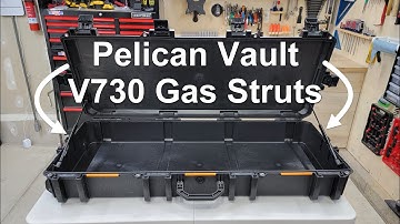 How to Add Gas Struts to a Pelican V730 Case