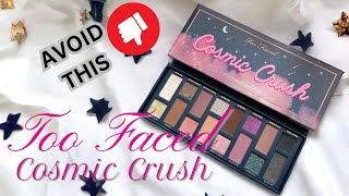 Too Faced Cosmic Crush Palette | Closeups and Live Swatches