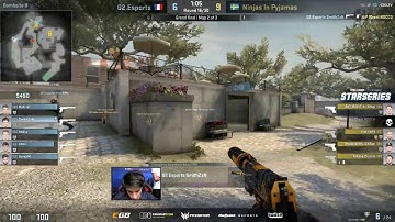 NiP vs G2 - The replayed second round (Overpass) |SL i-League StarSeries Season 2 Finals|