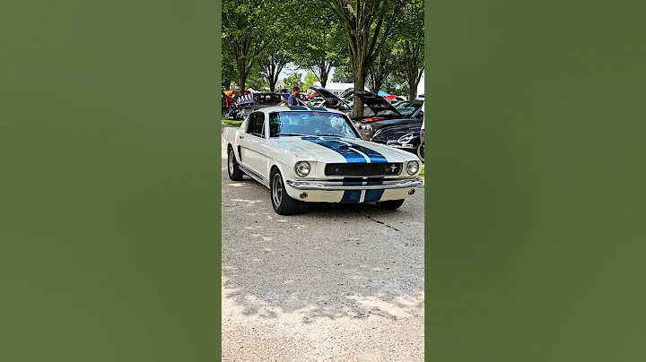1965 Ford Mustang GT350 Classic Car Drive By Engine Sound Easy Rodders Car Show 2024