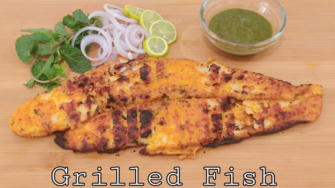 Fish Grill recipe Grilled fish recipe Fish fry YouTube