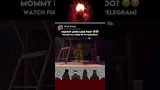 Naruto squad reaction on mommy long legs 😂😂