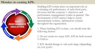 Retail store KPIs