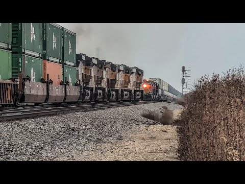 Three Trains Meet at the Monica Crossover!  You Get to See them All.