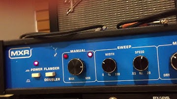 MXR Flanger (finally)!