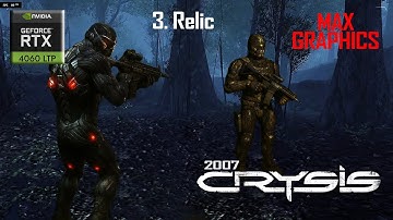 Crysis 1 (2007) – P3: Relic | Max Graphics + FHD, 60fps | Full Crysis 1 Story Commentary by RIKEE