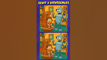 Find the differences #157 : Can You Spot All 3 !? (A Bit Tricky) #spotthedifference #shorts