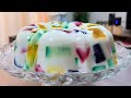 Cathedral Window Gelatin recipe