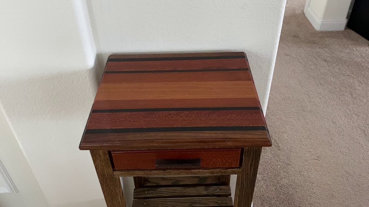 Exotic Scrap Wood Table