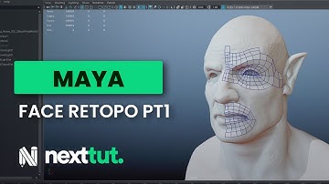 MAYA Tutorial | Face Retopolgoy Part 1