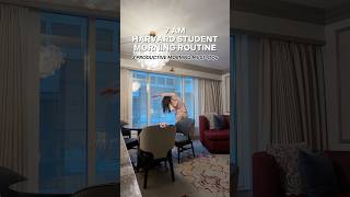 7AM HARVARD STUDENT PRODUCTIVE MORNING ROUTINE + TIPS