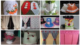Nuevas ideas excepcionales de patrones de crochet a mano para decoración del hogar.