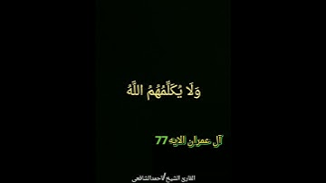 #سورة آل عمران الايه 77