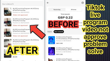 how to problem solve TikTok live incentive program video not approve