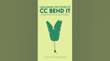Unleashing The Power Of CC BEND IT After Effects Plugin Tutorial | Without Cutting Edges.