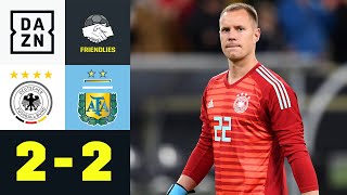 DFB-Elf verspielt 2:0-Führung beim Klassiker: Deutschland - Argentinien 2:2 | Testspiel | DAZN DFB-Elf verspielt 2:0-Führung beim Klassiker: Deutschland - Argentinien 2:2 | Testspiel | DAZN