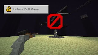 Is it Possible to Beat Minecraft's Free Trial?