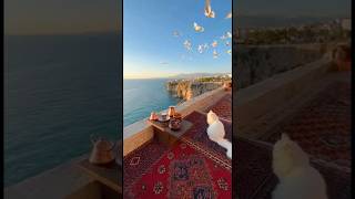 Turkish Coffee (kahve) - Antalya Cliffs #turkey  #middleeast #culture #mesopotamia #historylover