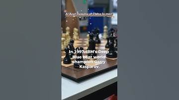 AI Beat Humans at Chess in 1997