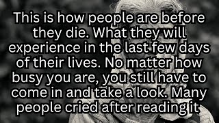 Understanding The Dying Process: What Happens Before Death
