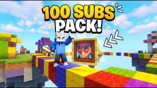 100 Subscriber Special Pack Release | You NEED This for Minecraft