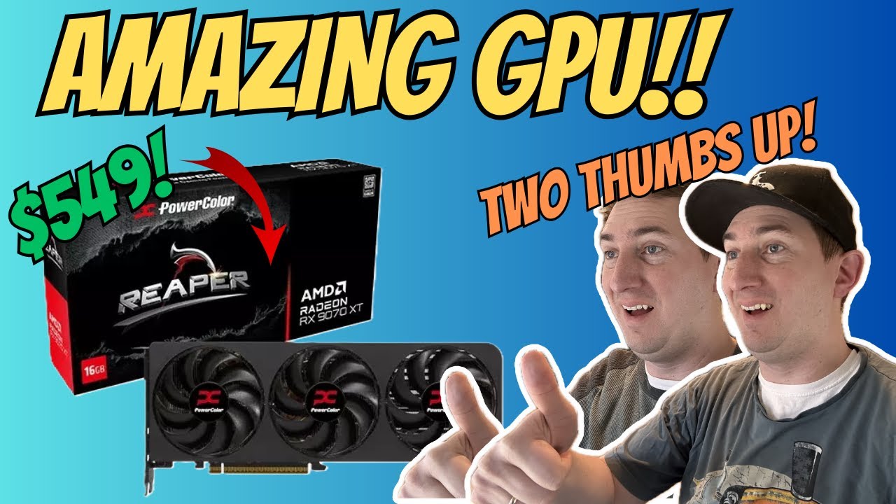 The RX 9070 is INSANELY Good! PowerColor Reaper Edition