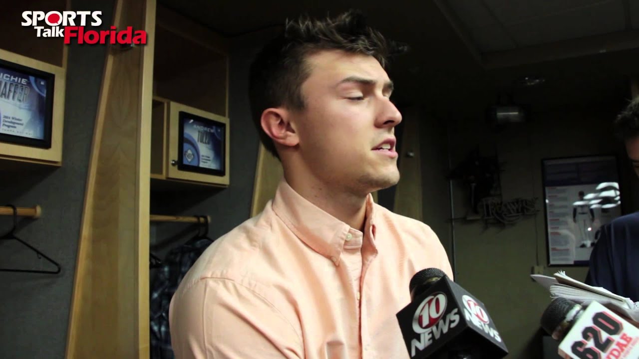 nfl news Rays Prospect Richie Shaffer Is Not Worried About Loney or Longoria