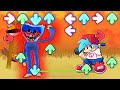 FnF vs Poppy Playtime Huggy Wuggy | Playtime Funkin | FNF Too Slow