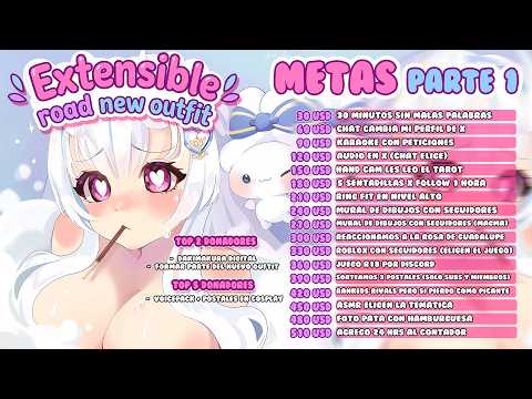 【EXTENSIBLE INFINITO】¿Me ayudarías a cambiar de outfit? 💙 #vtuber video thumb