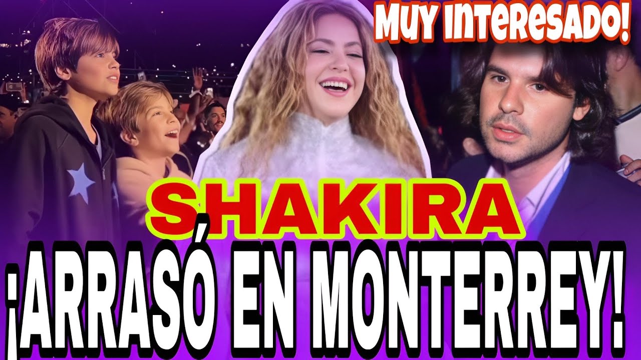 ANTONIO DE LA RÚA YA CONVIVE CON LOS HIJOS DE SHAKIRA😱Equipo de Shakira regala dinero en Monterrey🔥💵