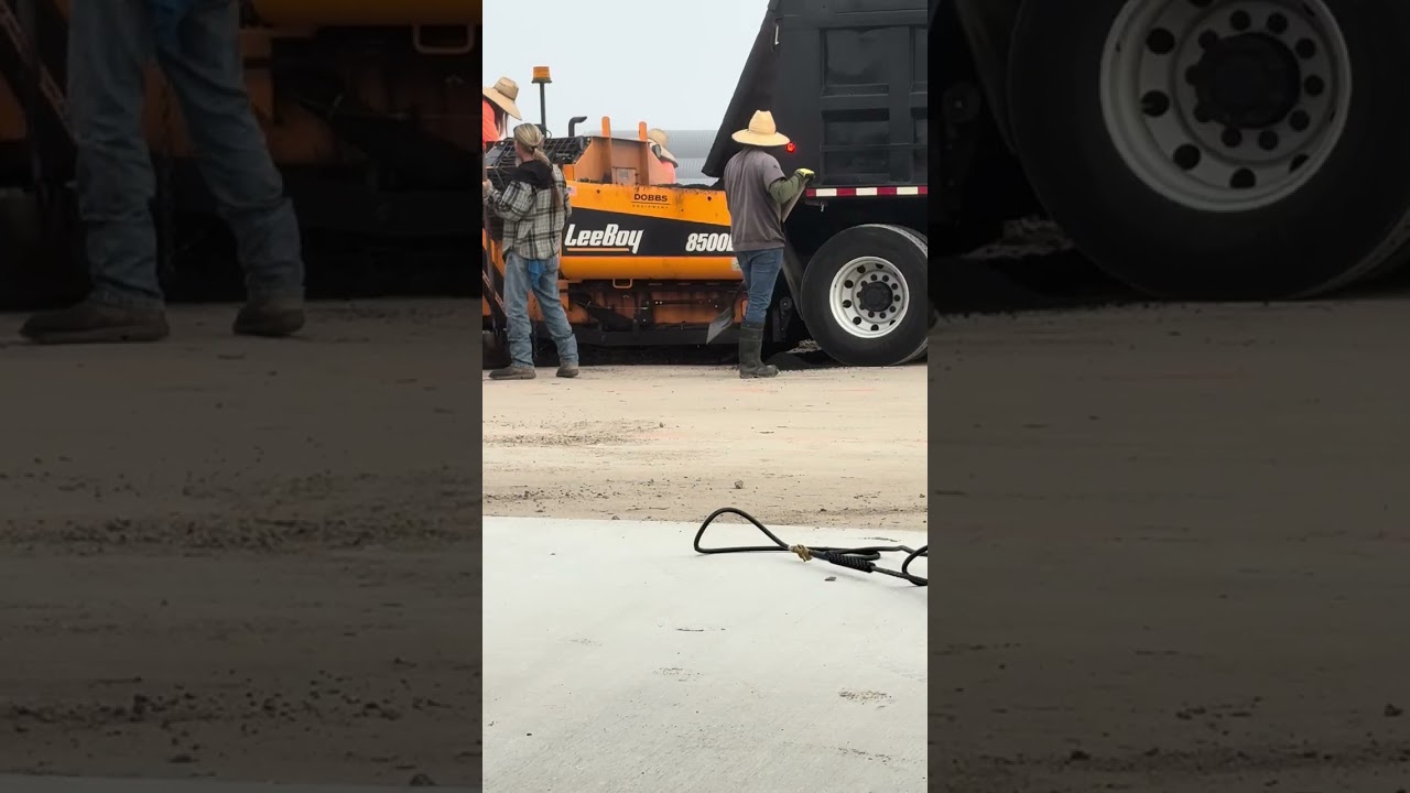 Asphalt paving 🚙🚙🚙