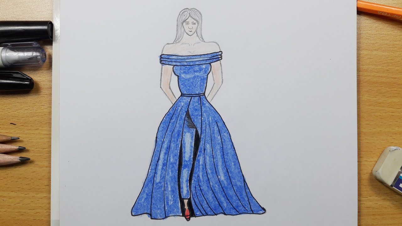 Featured image of post Beautiful Drawings Of Girls Dresses : ✓ free for commercial use ✓ high quality images.