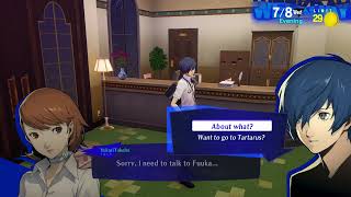 Persona 3 Reload - 7/8 Wed | Yukari Takeba Apologizes To Yuki For Hitting Him | Fuuka Chat Gameplay
