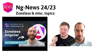 Famous Episode 24/23: zoneless with Andrew Scott, dynamic Form Validators, toObservable() Profile