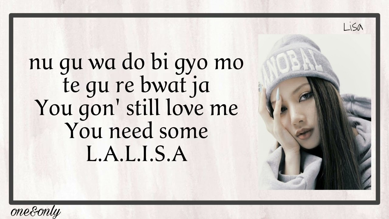 Lisa - Lalisa (Easy Lyrics)